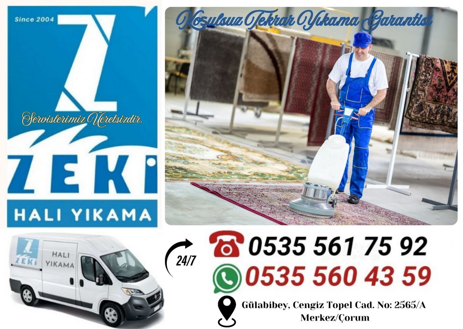 Çorum Halı Yıkama